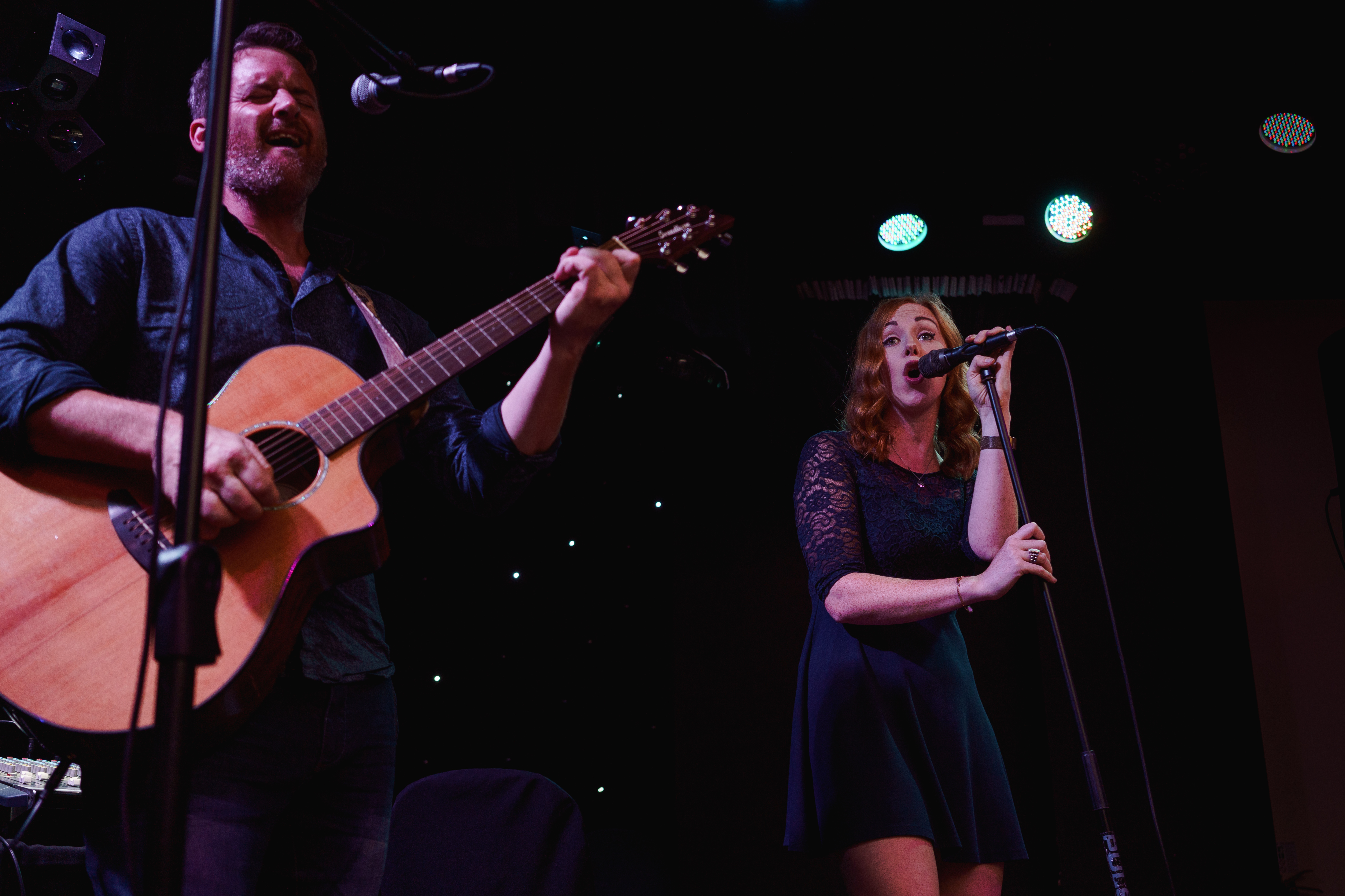 Kath + Trevor-122 Guitarist and singer on stage