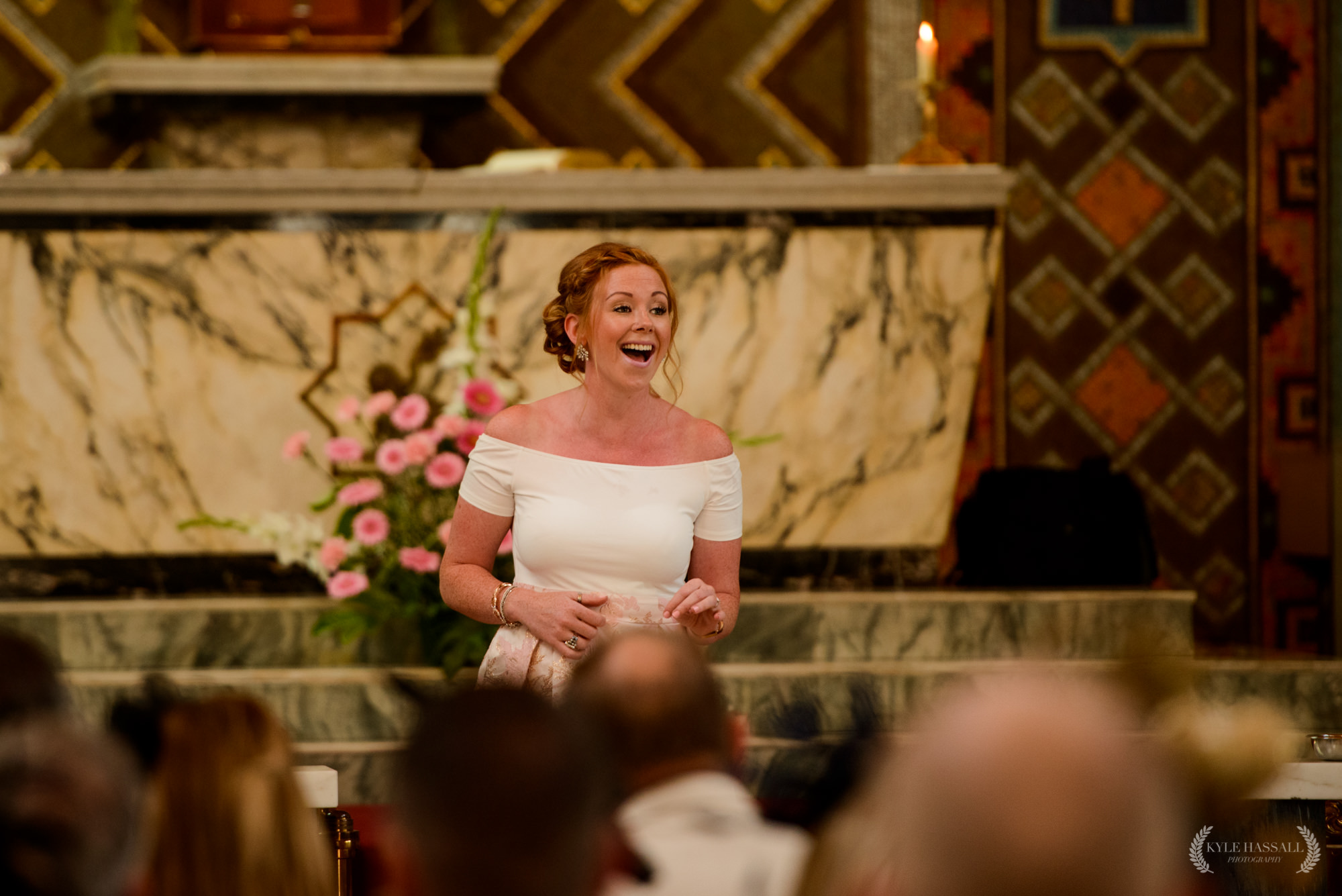 Michelle + Matthew-119 Singer performing at a church wedding